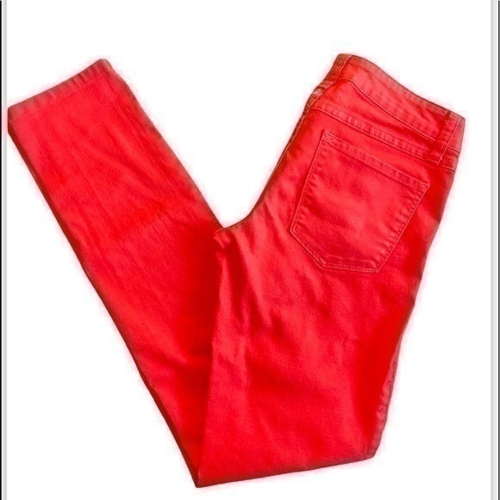 Prana stylish skinny orange jeans for women